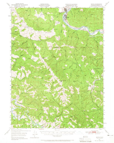 United States Geological Survey Scotia, CA (1950, 62500-Scale) digital map
