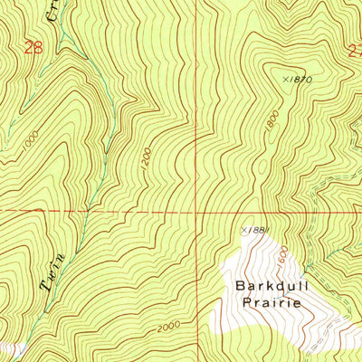 United States Geological Survey Scotia, CA (1970, 24000-Scale) digital map