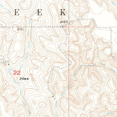 United States Geological Survey Scotia NE, NE (1953, 24000-Scale) digital map