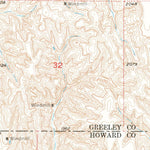 United States Geological Survey Scotia NE, NE (1953, 24000-Scale) digital map