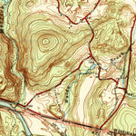 United States Geological Survey Scotland, CT (1946, 31680-Scale) digital map