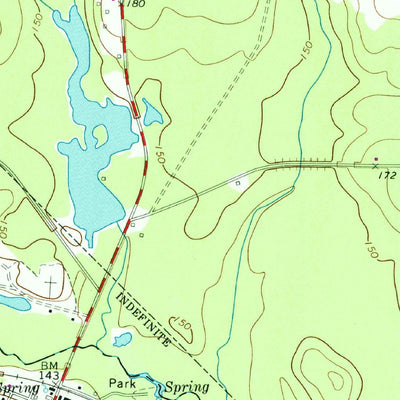 United States Geological Survey Scotland, GA (1970, 24000-Scale) digital map