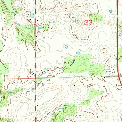 United States Geological Survey Scotland, IN (1957, 24000-Scale) digital map