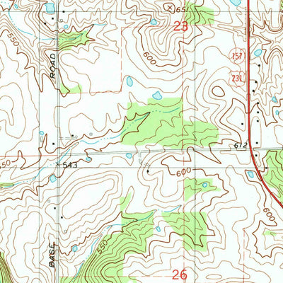 United States Geological Survey Scotland, IN (1979, 24000-Scale) digital map