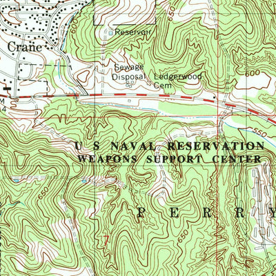 United States Geological Survey Scotland, IN (1979, 24000-Scale) digital map