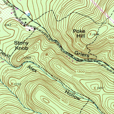 United States Geological Survey Scotland, PA (1944, 24000-Scale) digital map
