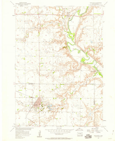 United States Geological Survey Scotland, SD (1957, 24000-Scale) digital map