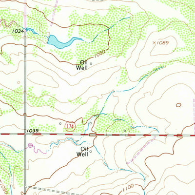 United States Geological Survey Scotland SE, TX (1964, 24000-Scale) digital map