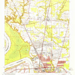 United States Geological Survey Scotlandville, LA (1954, 24000-Scale) digital map