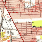 United States Geological Survey Scotlandville, LA (1954, 24000-Scale) digital map