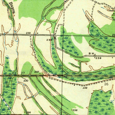 United States Geological Survey Scott, AR (1942, 31680-Scale) digital map