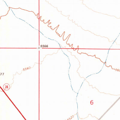United States Geological Survey Scott Butte, ID (1969, 24000-Scale) digital map