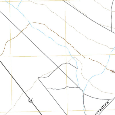 United States Geological Survey Scott Butte, ID (2020, 24000-Scale) digital map