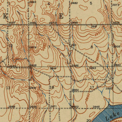 United States Geological Survey Scott City, KS (1940, 62500-Scale) digital map