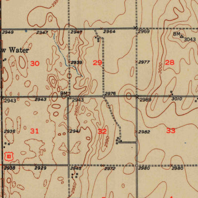 United States Geological Survey Scott City, KS (1951, 62500-Scale) digital map