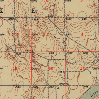 United States Geological Survey Scott City, KS (1951, 62500-Scale) digital map