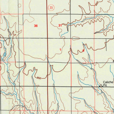 United States Geological Survey Scott City, KS (1985, 100000-Scale) digital map