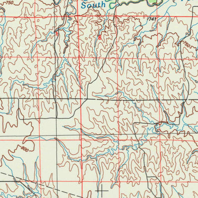 United States Geological Survey Scott City, KS (1985, 100000-Scale) digital map