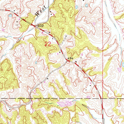 United States Geological Survey Scott City, MO (1963, 24000-Scale) digital map