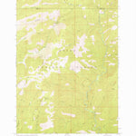 United States Geological Survey Scott Creek, ID (1972, 24000-Scale) digital map