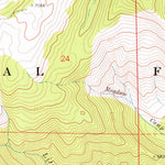United States Geological Survey Scott Creek, ID (1972, 24000-Scale) digital map
