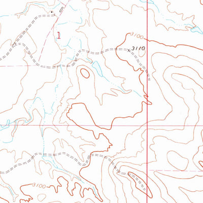 United States Geological Survey Scott Creek, SD (1977, 24000-Scale) digital map