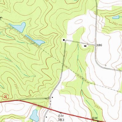 United States Geological Survey Scott, GA (1974, 24000-Scale) digital map
