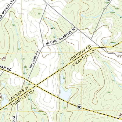 United States Geological Survey Scott, GA (2020, 24000-Scale) digital map
