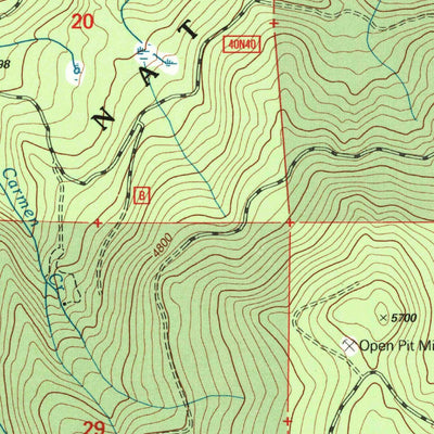 United States Geological Survey Scott Mountain, CA (2001, 24000-Scale) digital map