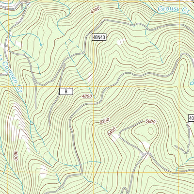 United States Geological Survey Scott Mountain, CA (2012, 24000-Scale) digital map