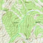 United States Geological Survey Scott Peak, ID-MT (1987, 24000-Scale) digital map