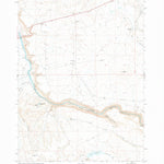 United States Geological Survey Scott Reservoir, OR (1972, 24000-Scale) digital map