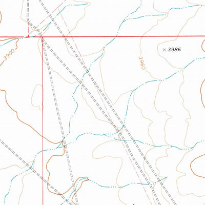 United States Geological Survey Scott Reservoir, OR (1972, 24000-Scale) digital map