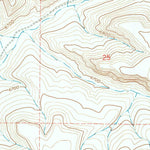 United States Geological Survey Scott Spring, WY (1961, 24000-Scale) digital map