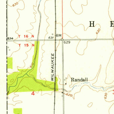 United States Geological Survey Scottland, IL-IN (1955, 24000-Scale) digital map