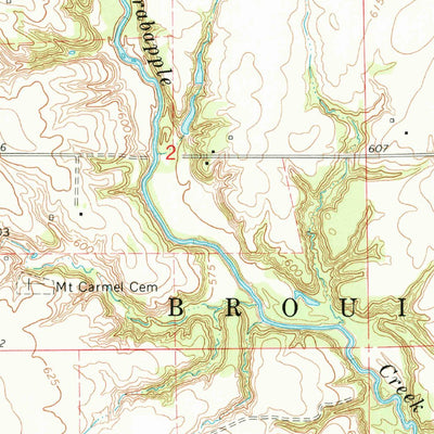 United States Geological Survey Scottland, IL-IN (1965, 24000-Scale) digital map