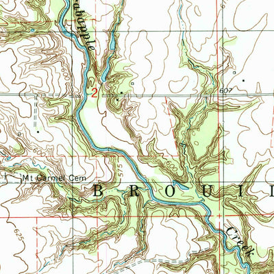 United States Geological Survey Scottland, IL-IN (1998, 24000-Scale) digital map