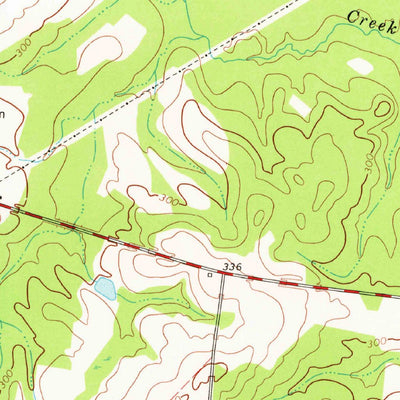 United States Geological Survey Scotts Corner, GA (1974, 24000-Scale) digital map