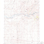 United States Geological Survey Scotts Gulch, NV (1985, 24000-Scale) digital map