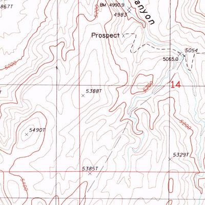 United States Geological Survey Scotts Gulch, NV (1985, 24000-Scale) digital map