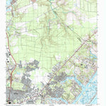 United States Geological Survey Scotts Hill, NC (1997, 24000-Scale) digital map