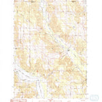 United States Geological Survey Scotts Lake, MI (1983, 25000-Scale) digital map
