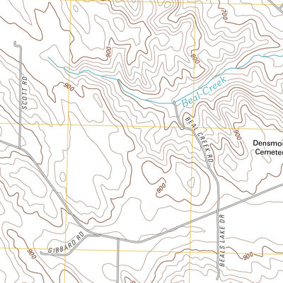 United States Geological Survey Scotts Lake, MI (2011, 24000-Scale) digital map