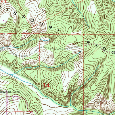 United States Geological Survey Scotts Mills, OR (1954, 24000-Scale) digital map