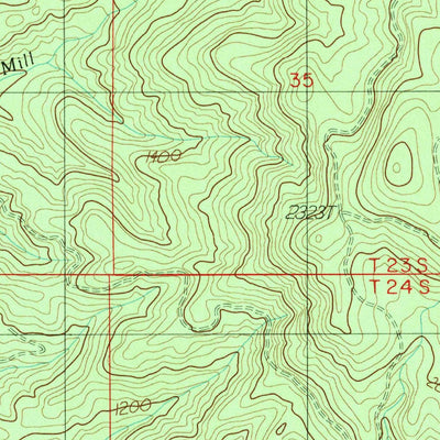 United States Geological Survey Scotts Valley, OR (1987, 24000-Scale) digital map