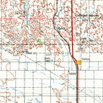 United States Geological Survey Scottsbluff, NE-CO (1954, 250000-Scale) digital map