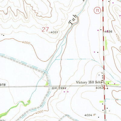 United States Geological Survey Scottsbluff North, NE (1963, 24000-Scale) digital map