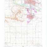 United States Geological Survey Scottsbluff South, NE (1963, 24000-Scale) digital map