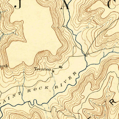 United States Geological Survey Scottsboro, AL-TN (1892, 125000-Scale) digital map
