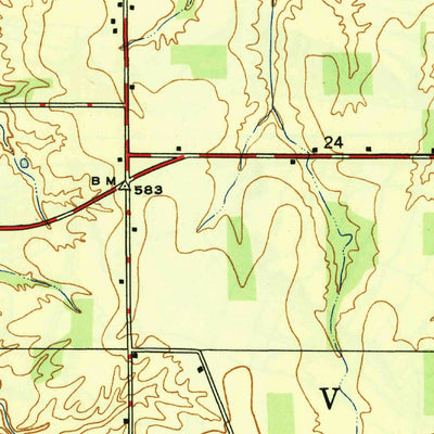 United States Geological Survey Scottsburg, IN (1947, 24000-Scale) digital map